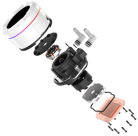 фото Система охлаждения жидкостная ID-Cooling SL360 WHITE в Перми