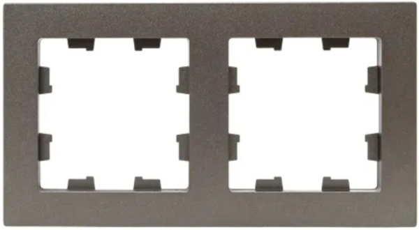фото Рамка двойная  EKF UP1-FPM-02