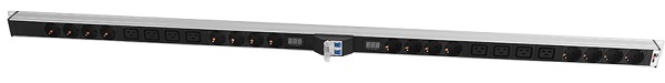 

Блок розеток ЦМО R-32-16S-8C19-A-Am-1420-K вертикальный Rem-32 без шнура с авт., и амп., 16 Sсhuko, 8 IEC 60320 C19, 32 А, алюм., 33...38U, колодка, R-32-16S-8C19-A-Am-1420-K