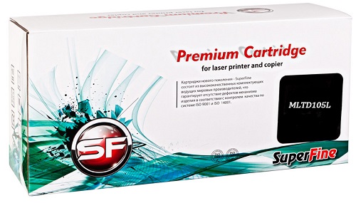 

Картридж SuperFine SF-MLTD105L для Samsung MLT-D105L ML1910/1911/1915/2525/2526/2580N 2.5K SuperFine, SF-MLTD105L