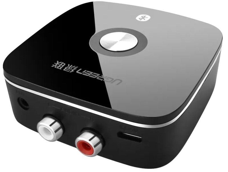 

Адаптер Bluetooth UGREEN CM106 40759_ mini-jack 3.5 мм, micro-USB, черный, CM106