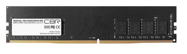 Изображение товара Модуль памяти DDR4 16GB CBR CD4-US16G26M19-00S