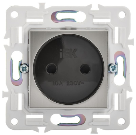 фото Розетка без заземления  IEK SK-R13-10-K50 в Санкт-Петербургe