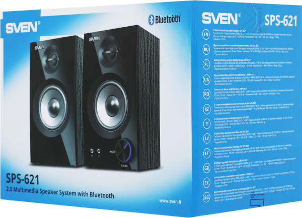 фото Портативная акустика 2.0 Sven SPS-621 в Волгограде