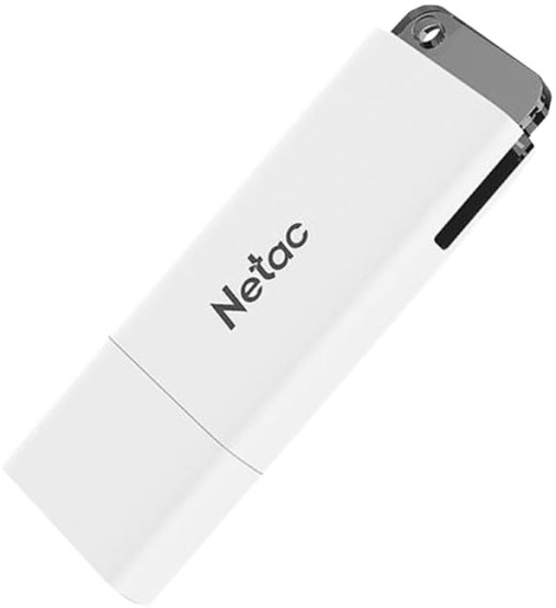 

Накопитель USB 2.0 8GB Netac NT03U185N-008G-20WH U185, белая, NT03U185N-008G-20WH