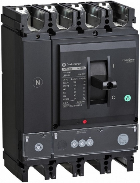 фото Автоматический выключатель в литом корпусе  Systeme Electric SPC630N63023L3DF в Казани