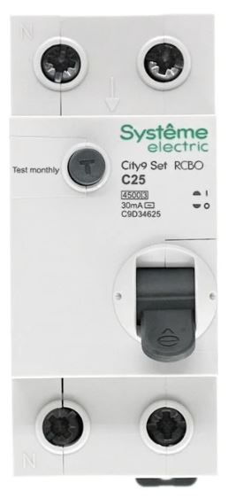 фото Автомат дифференциальный Systeme Electric C9D34625 в Красноярске