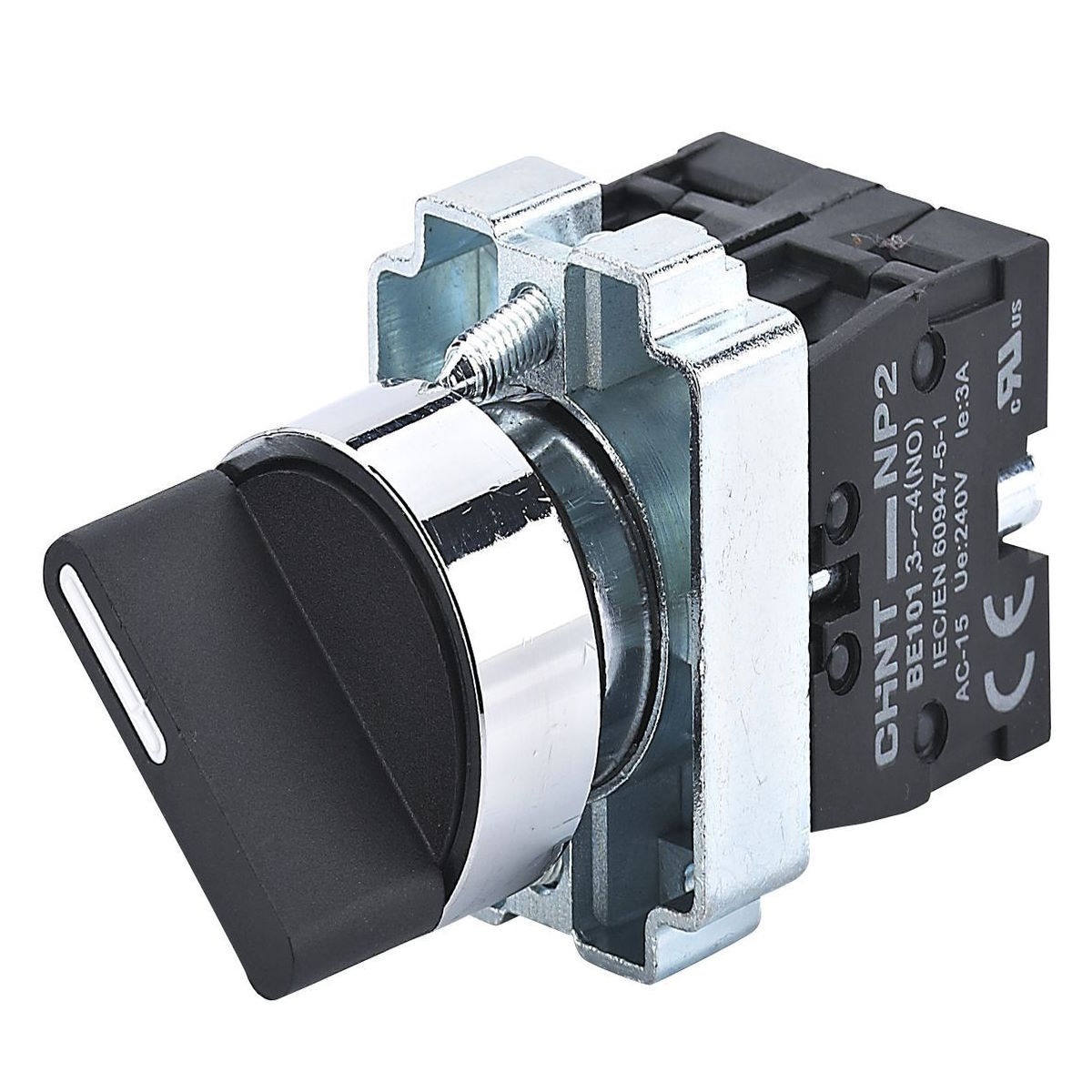 

Переключатель CHINT 573982 NP2-BD33, 3 положения фиксацией, 2НО, IP40 (R), 573982