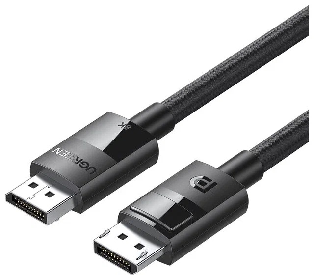 

Кабель UGREEN DP114 80392_ DP 1.4 Male / DP Male, 2 м черный, DP114