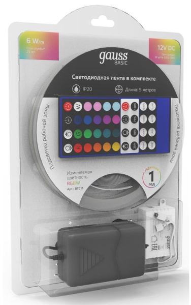 фото Лента светодиодная  Gauss BT011 в Уфе
