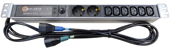 фото Блок розеток  Bonch BONCH-ATS/PDU 8A-2S/6C13-C14/C14 в Казани