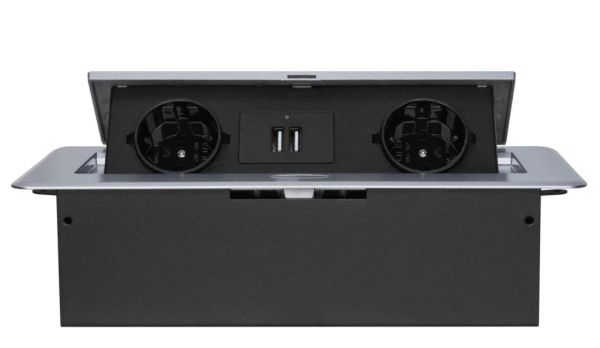 фото Блок розеток  Cactus CS-SOCKET-EU/USBA-GY в Уфе