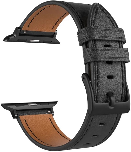 

Ремешок на руку Lyambda NEMBUS LWA-41-40-BK кожаный для Apple Watch 38/40/41 mm black, NEMBUS