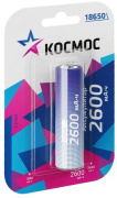 фото Аккумулятор  Космос KOC18650Li-ion26UBL1