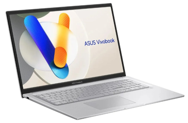 фото Ноутбук  ASUS VivoBook X1704VA-AU937 в Санкт-Петербургe 17.3 ", Core 7, 16 Гб RAM, 1 Тб SSD, UHD Graphics, Серебристый