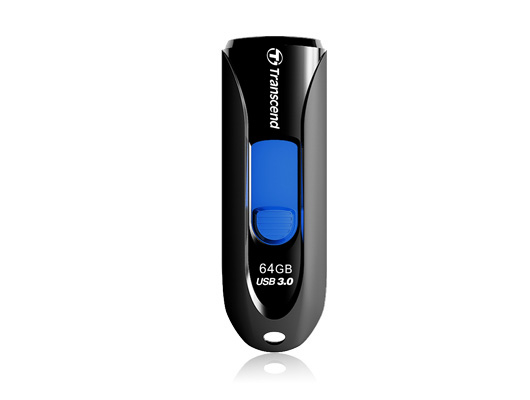 

Накопитель USB 3.1 64GB Transcend Jetflash 790 TS64GJF790K черный/синий, Jetflash 790