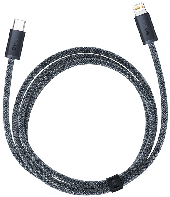 

Кабель интерфейсный Baseus CALD000016 Dynamic Series Fast Charging Data Type-C to Lightning 20W 1m Slate Gray (для передачи данных и зарядки, материал, CALD000016