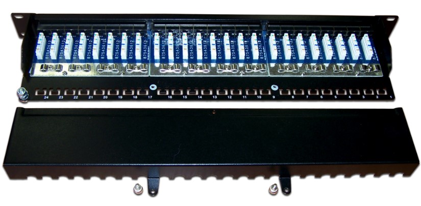 

Патч-панель 19", 24xRJ45, FTP, Кат. 5е TWT TWT-PP24STP 1U, TWT-PP24STP