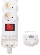 фото Колодка удлинителя IEK WYP10-D-KP-16-03-ZKS-K01