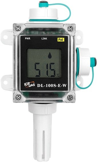 фото Датчик температуры и влажности  ICP DAS DL-100S-E-W CR в Уфе
