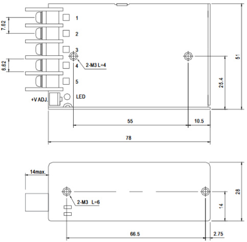 фото Преобразователь DC-DC модульный Mean Well SD-15C-12 в Казани