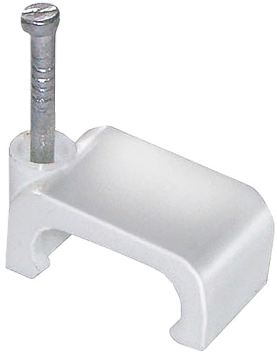 Изображение товара Скоба IEK USK21-05-100 для крепления кабелей 5 мм 100 шт