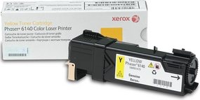 

Тонер-картридж Xerox 106R01483 для Phaser™6140, 2 000 копий, жёлтый, 106R01483