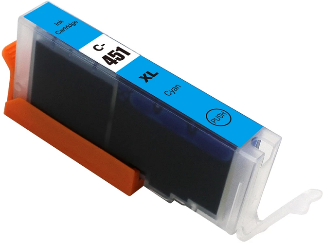 

Картридж струйный NVP NV-6473B001 CLI-451XL Cyan для Canon Pixma iP7240/MG6340/MG5440 (12 мл), NV-6473B001