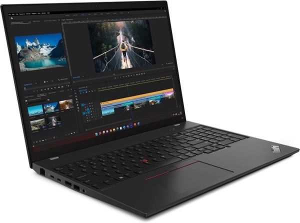 фото Ноутбук Lenovo ThinkPad T16 G2 16" (Intel Core i7, 16Гб LPDDR5X, SSD 1 Тб, UHD Graphics, Без ОС) Черный [21HJS6SM00]