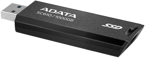 фото Внешний SSD USB 3.2 Gen 2 Type-A ADATA SC610-1000G-CBK/RD в Омске 1024 ГБ
