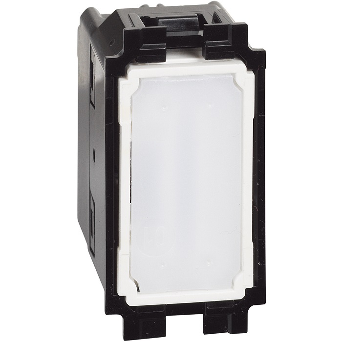 

Переключатель BTicino K4004 LIVING NOW промежуточный, 10А, 1 модуль, K4004