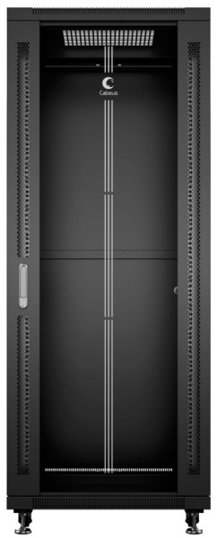 фото Шкаф напольный 19", 47U Cabeus SH-05C-47U60/100-BK в Смоленске