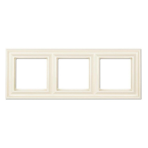 

Рамка Jung EPD483 3-ая EcoProfi DECO Слоновая кость, EPD483