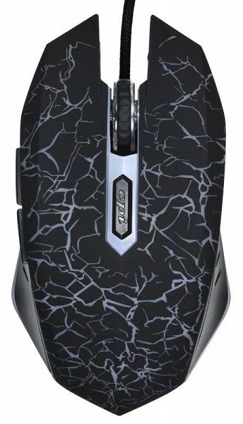 Мышь Oklick 905G INVASION MW-1607 черная/рисунок, 3200dpi, USB, 6 кнопок (405626)