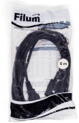 фото Кабель питания Filum FL-PC10-C13-C14-5M