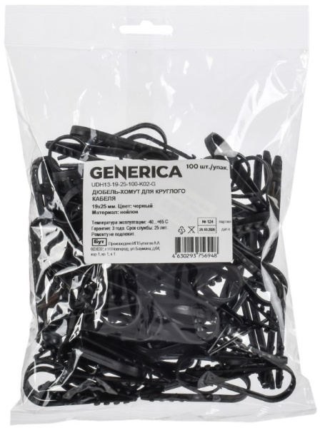 фото Дюбель-хомут  GENERICA UDH13-19-25-100-K02-G в Санкт-Петербургe