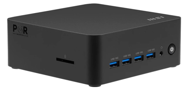 фото Компьютер MSI Cubi Z 8M-041XRU (AMD Ryzen 7 255 (8/16; 3,8ГГц; 16Мб), 3.8ГГц, 16ГБ DDR5, SSD 512 Гб, AMD Radeon Graphics, Не установлена) [9S6-B03241-041]