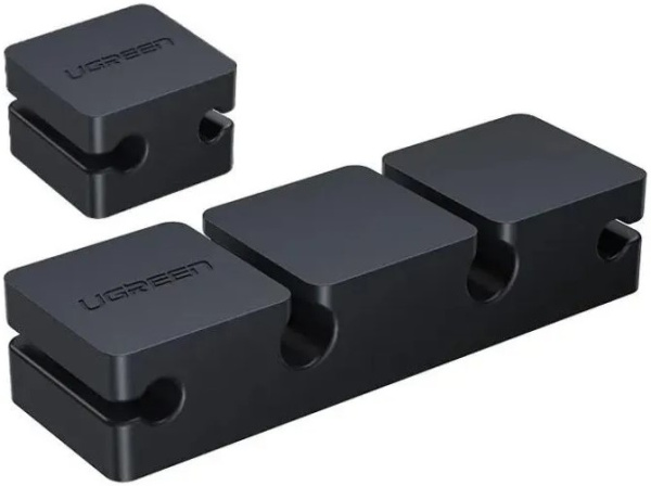 Изображение товара Универсальный держатель кабелей UGreen LP208 для рабочего стола и офиса