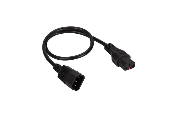 

Кабель питания Lanmaster LAN-PP13L/14-2.0-BK с блокировкой C13-C14, 3х0.75, 220В, 10А, черный, 2 метра, LAN-PP13L/14-2.0-BK