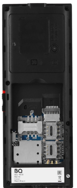фото Мобильный телефон  BQ 1858 Barrel Red+Black в Уфе
