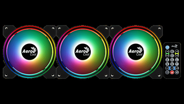 фото Вентилятор для корпуса AeroCool Saturn 12F ARGB Pro