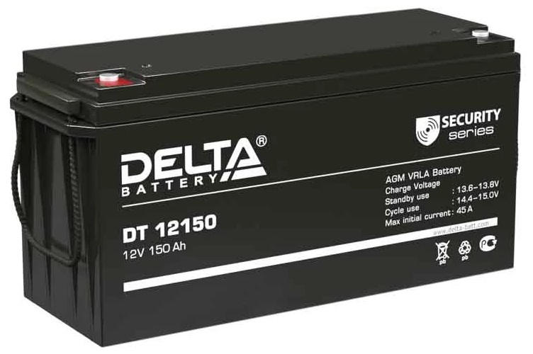 

Батарея Delta DT 12150 12В, 150Ач, DT 12150