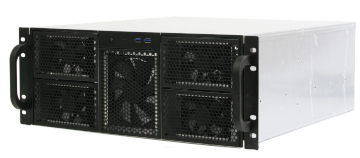 

Корпус серверный 4U Procase RE411-D0H17-FA-55 2x5.25+15HDD,черный,без блока питания,глубина 550мм,MB ATX 12"x9,6", панель вентиляторов 3*120x25 PWM, RE411-D0H17-FA-55