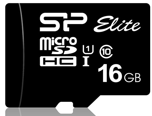 

Карта памяти 16GB Silicon Power SP016GBSTHBU1V10SP UHS-1 MicroSD Card16GB Elite /class 10 Retail pack w/ adaptor, SP016GBSTHBU1V10SP