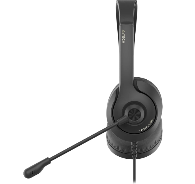 

Гарнитура A4Tech Fstyler FH100U черный 2м накладные USB оголовье (1774509), Fstyler FH100U