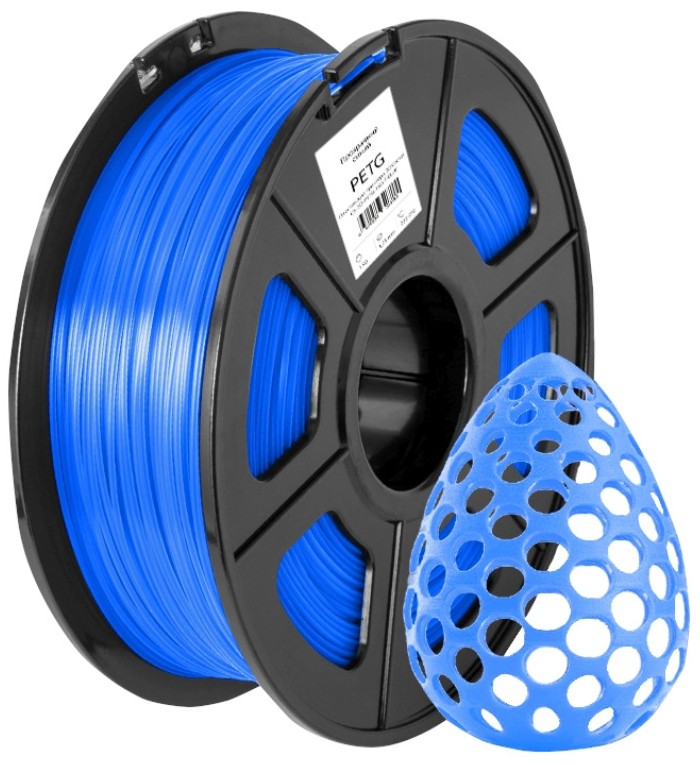 

Пластик для принтера 3D PETG Cactus CS-3D-PETG-1KG-T-BLUE D1.75ММ 1КГ L316М 1ЦВ., CS-3D-PETG-1KG-T-BLUE