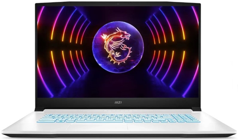 Ноутбук MSI Sword 17 A12VE-809RU 9S7-17L522-809 i7-12650H/16GB/512GB SSD/GeForce RTX4050 6GB/17.3" IPS FHD/WiFi/BT/Win11Home/white