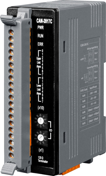 

Модуль ICP DAS CAN-2017C CR CANopen slave module of 8-channel analog inputs, CAN-2017C CR