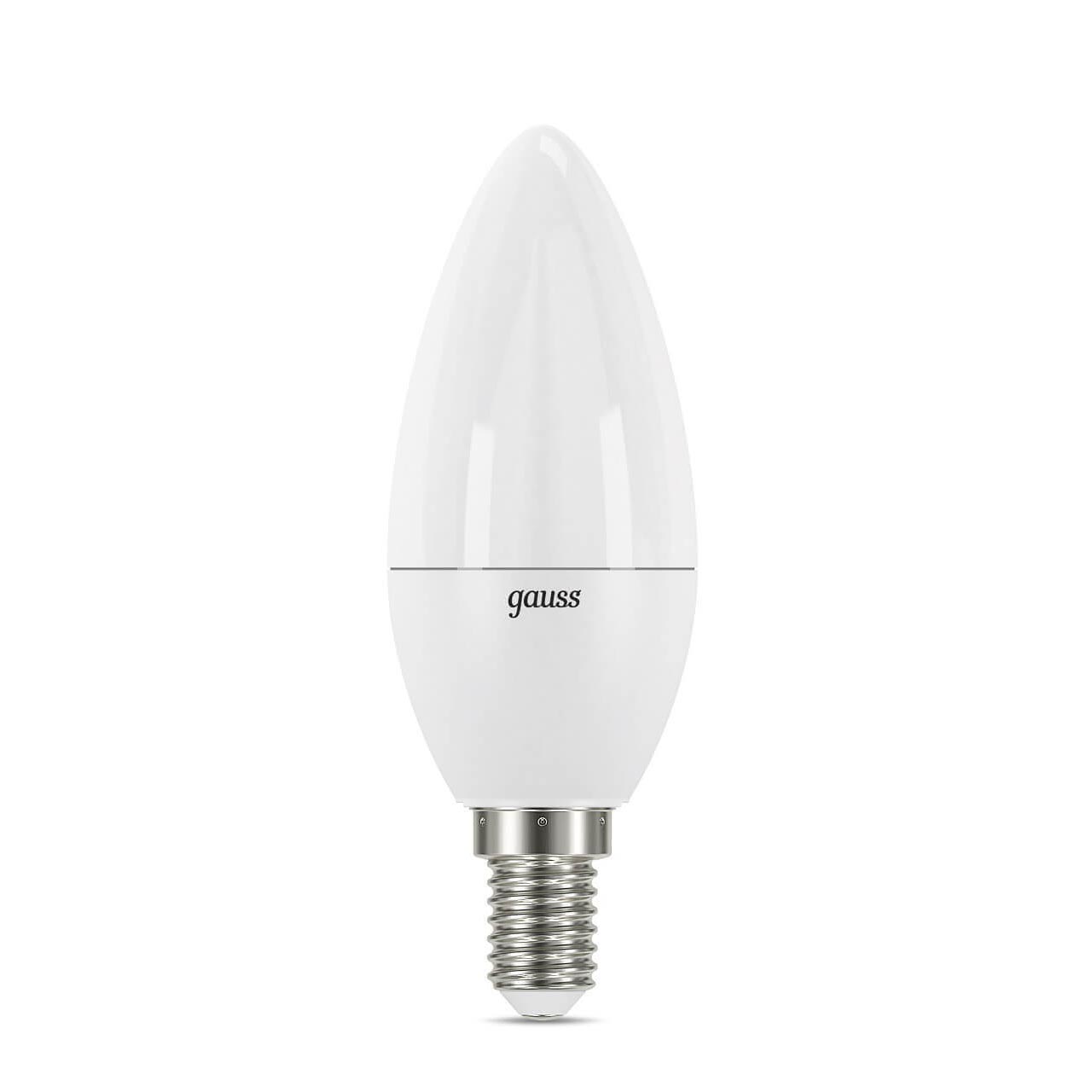 

Лампа Gauss 103101307-D свеча 7W 590lm 6500К E14 диммируемая LED, 103101307-D