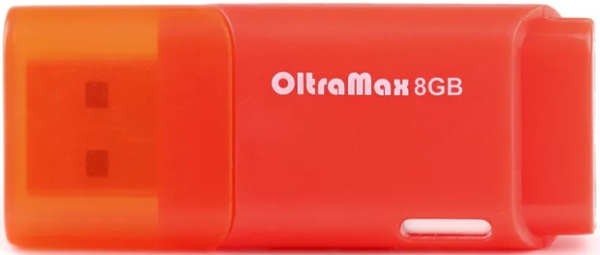 фото Накопитель USB 2.0 8GB OltraMax OM-8GB-240-Red в Перми